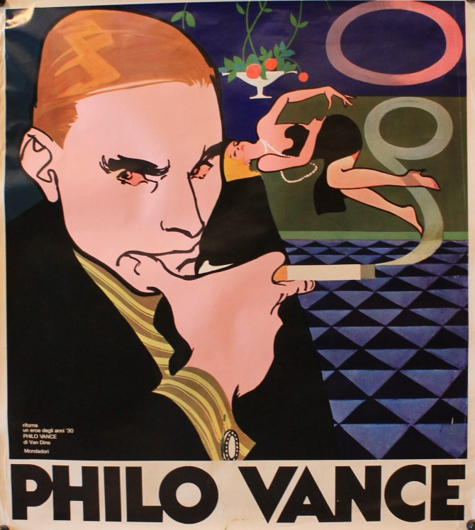 Philo Vance Milano Manifesti