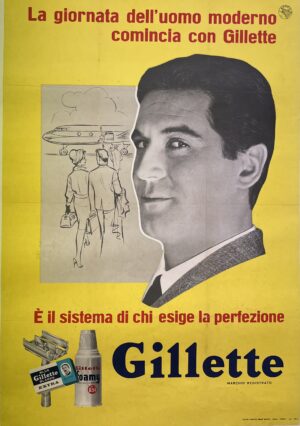 Lame da barba Gillette, La giornata dell'uomo moderno comincia con Gillette